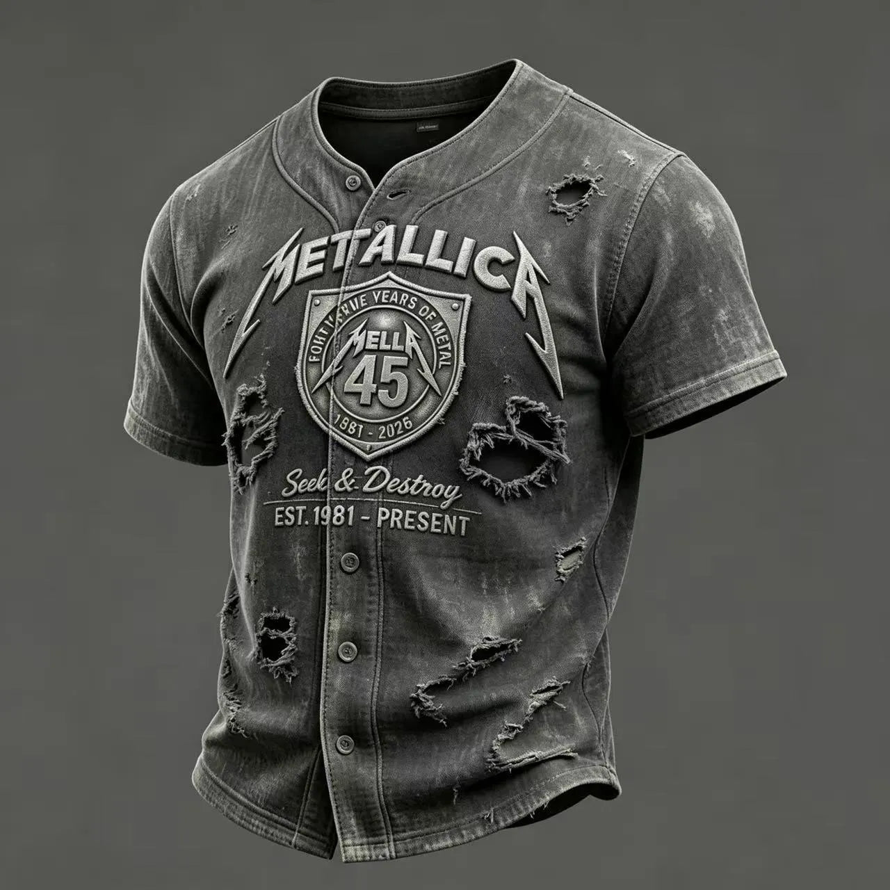 Men's Metallica's '26 Tour Print Jersey