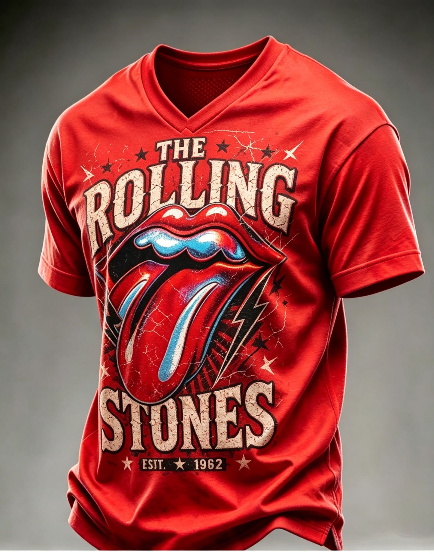 Men's British Rock Band Print Casual T-Shirt( Party In USA )