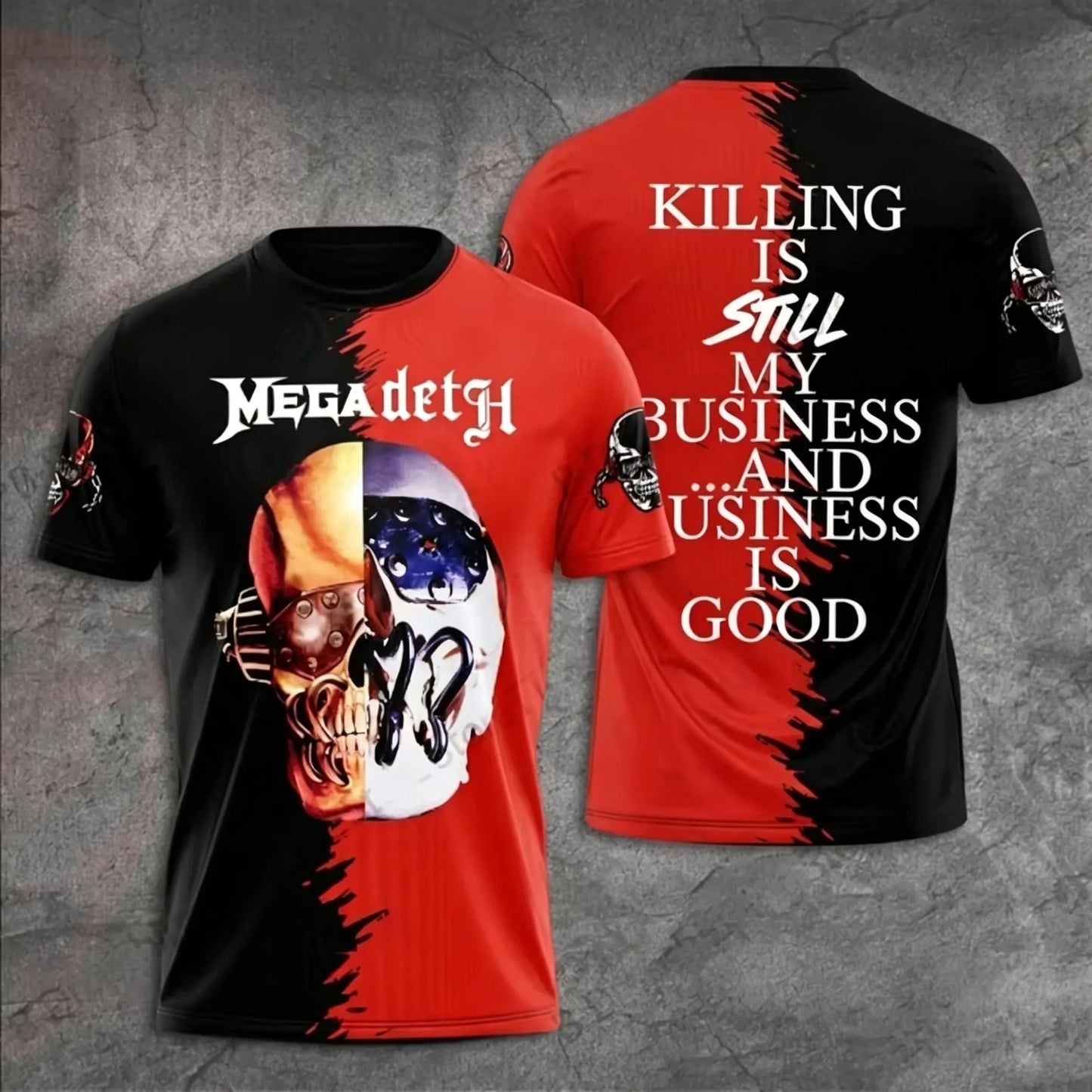 Men's American Thrash Metal Band Short-Sleeve T-Shirt
