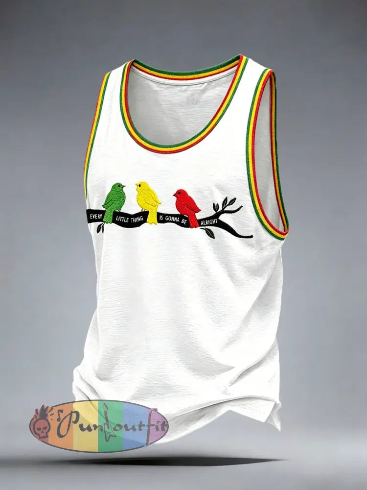 Men's Reggae Music Tank Top