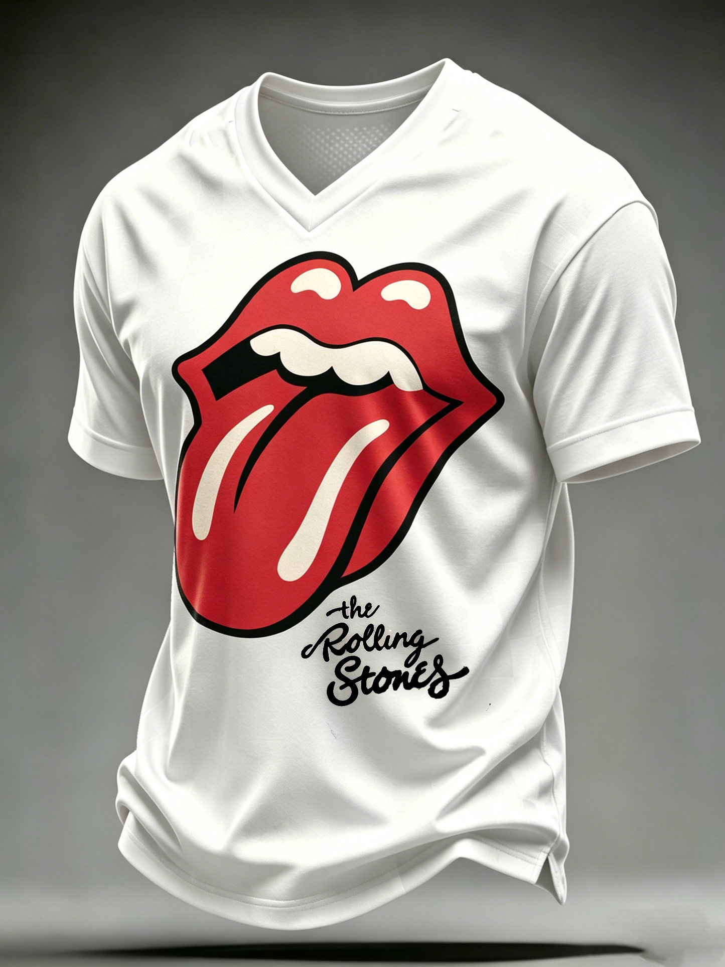 Men's British Rock Band Print Casual T-Shirt