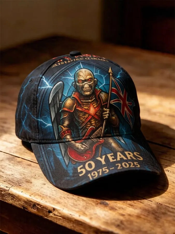 Unisex England Heavy Metal Band 2026 Tour Print Baseball Cap