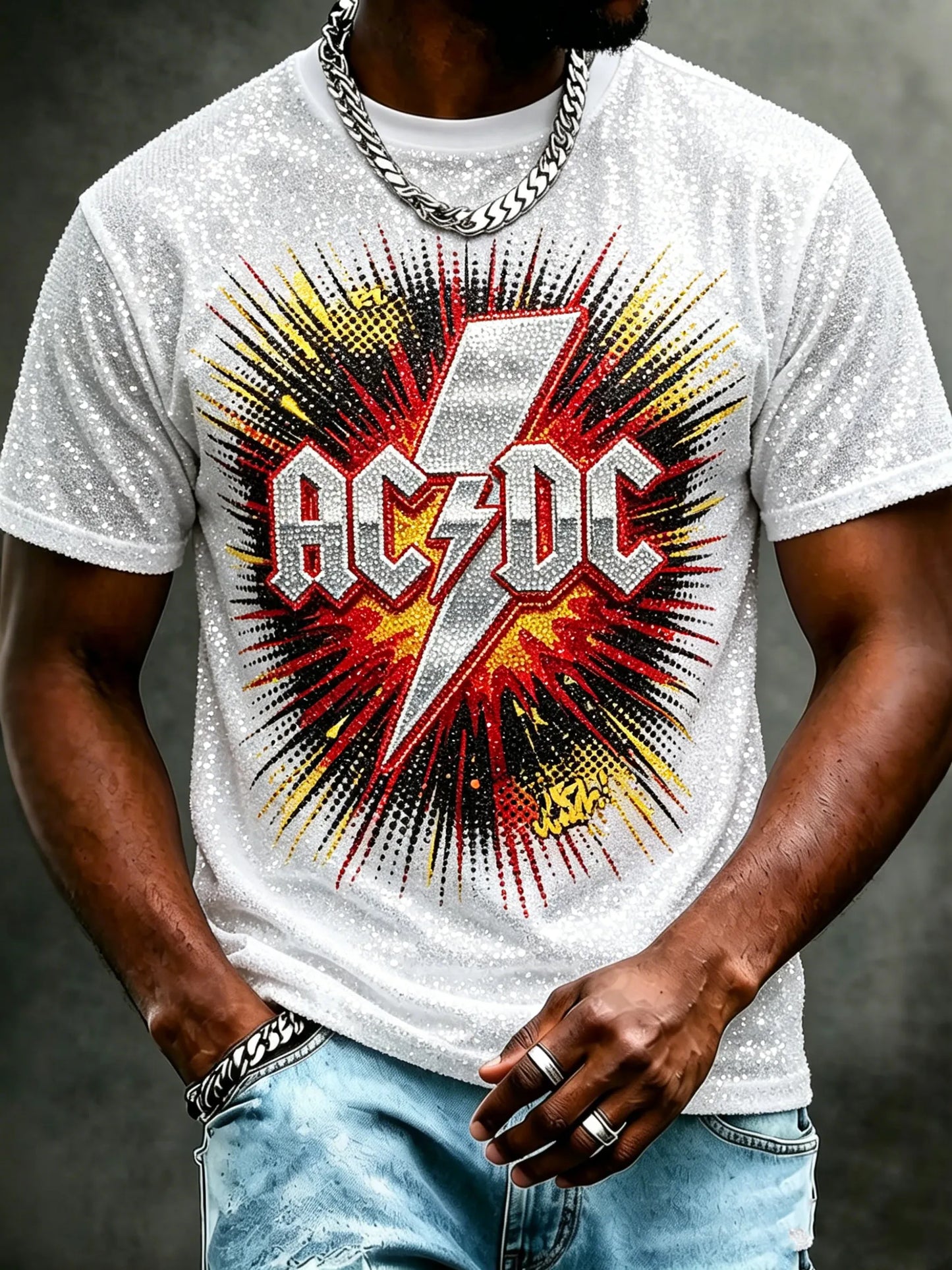 AC/DC Rock Band Fan Retro T-Shirt