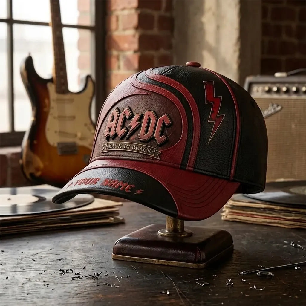 Vintage AC/DC Rock Band Fan Hat