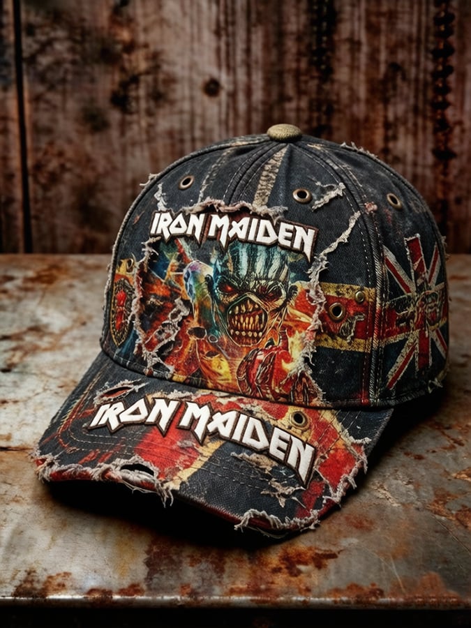 Unisex England Heavy Metal Band 2026 Tour Print Baseball Cap