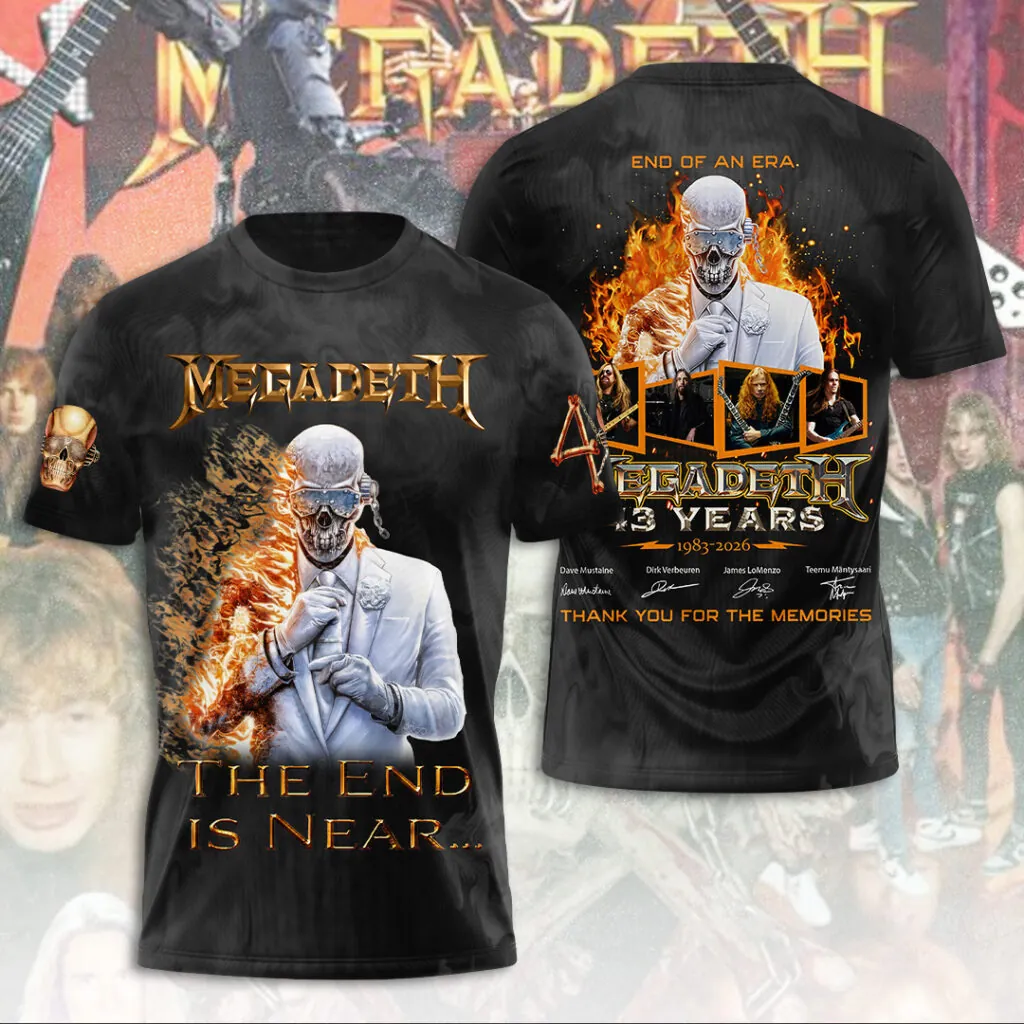 Men's American Thrash Metal Band Short-Sleeve T-Shirt