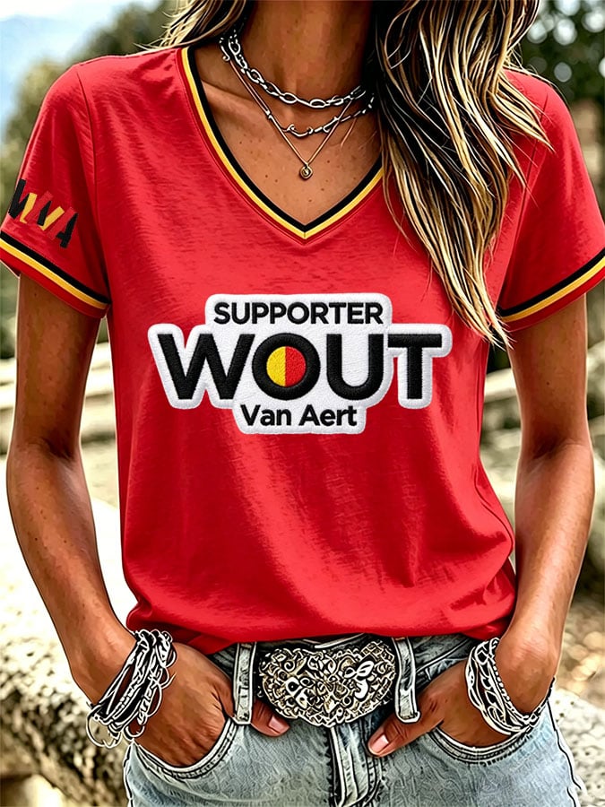 Women's Casual Print Short-Sleeve T-Shirt