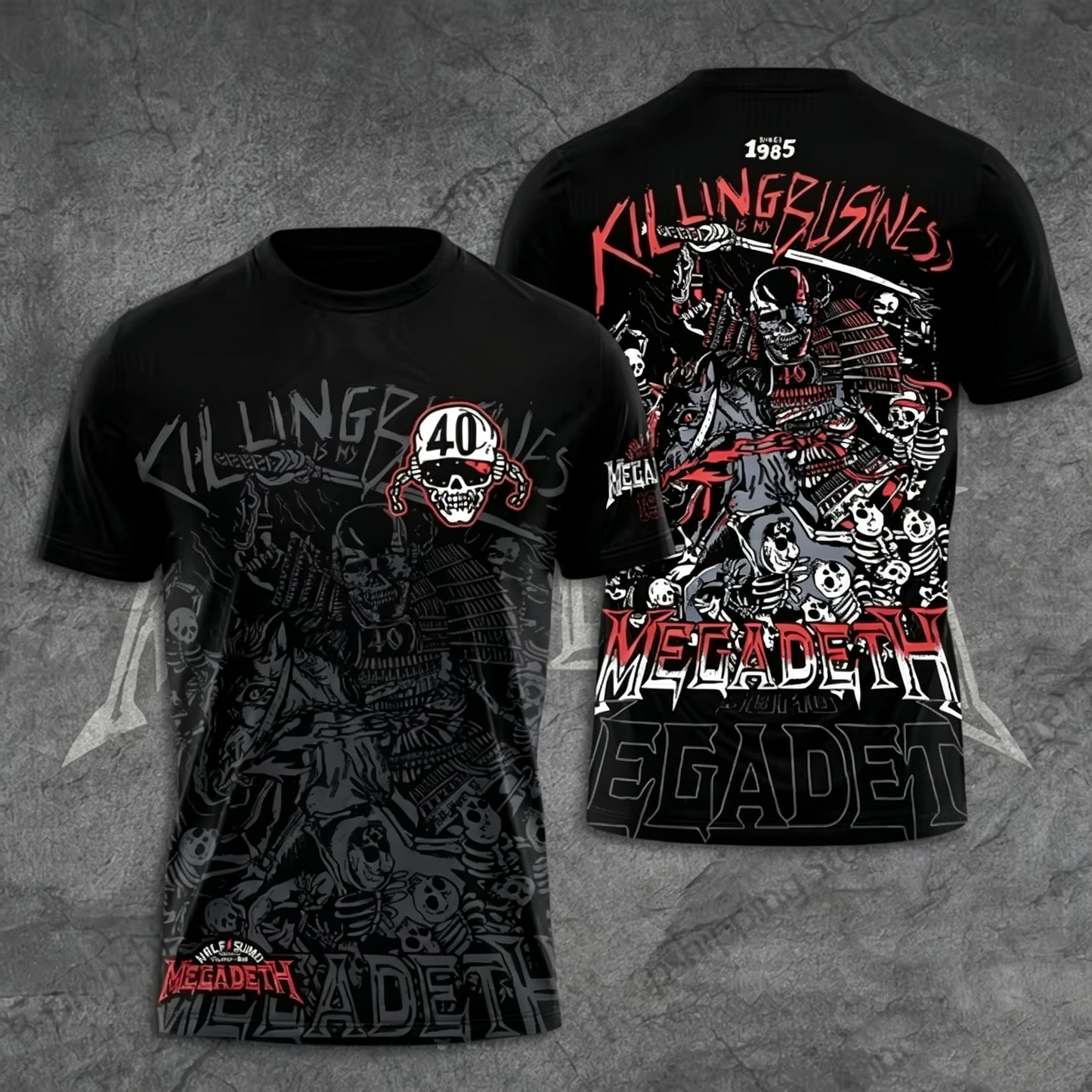 Men's American Thrash Metal Band Short-Sleeve T-Shirt