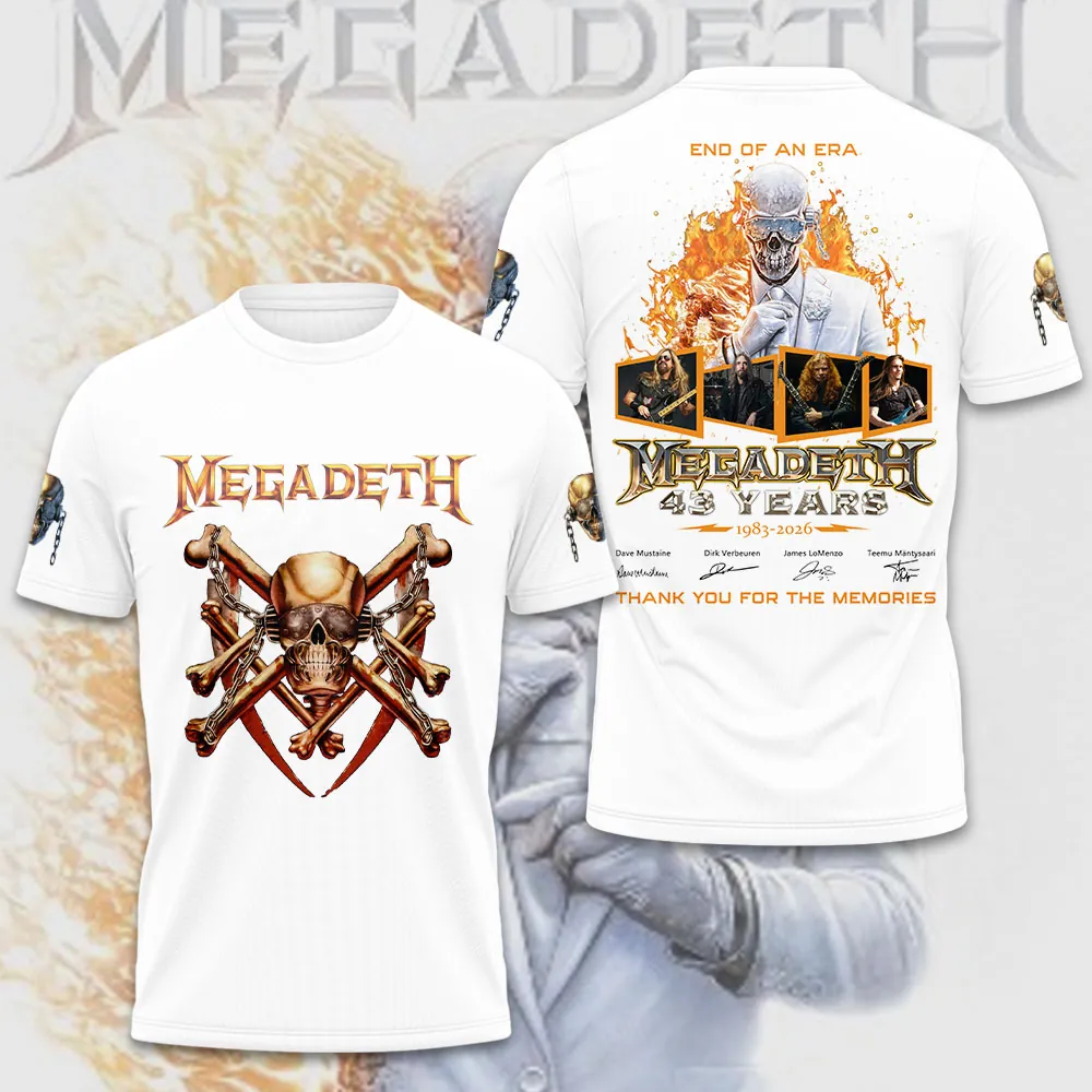 Men's American Thrash Metal Band Short-Sleeve T-Shirt