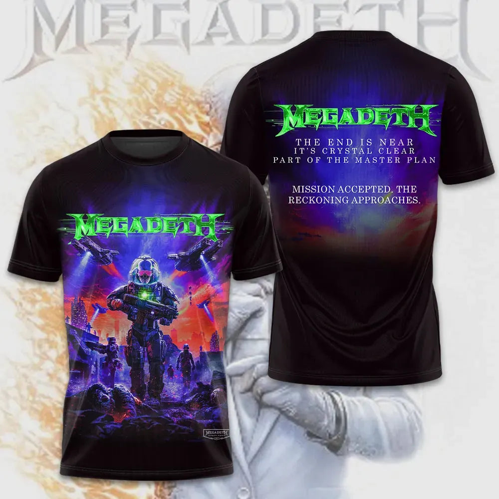 Men's American Thrash Metal Band Short-Sleeve T-Shirt
