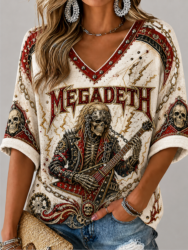 Women's Megadeth Peace Sells Graphic Tee