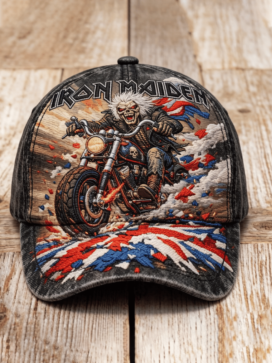 Unisex England Heavy Metal Band 2026 Tour Print Baseball Cap