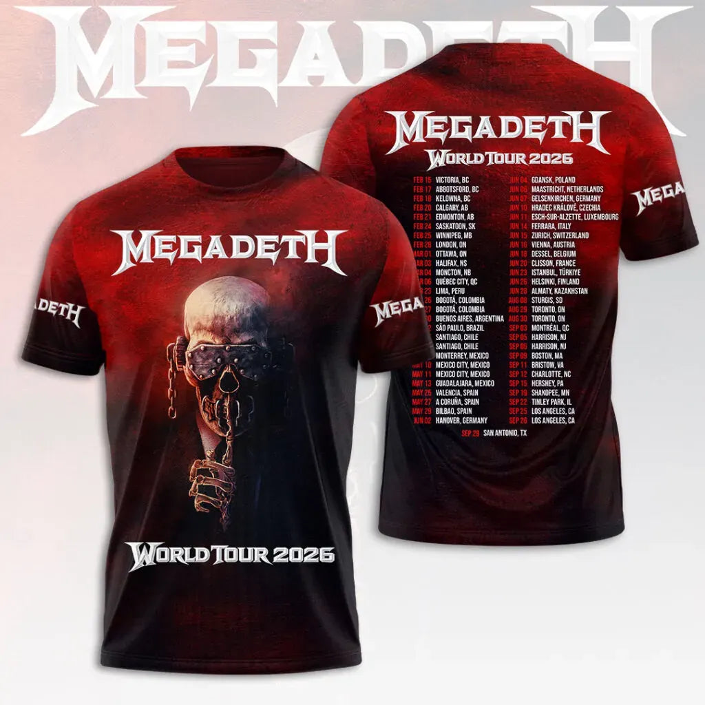 Men's American Thrash Metal Band Short-Sleeve T-Shirt