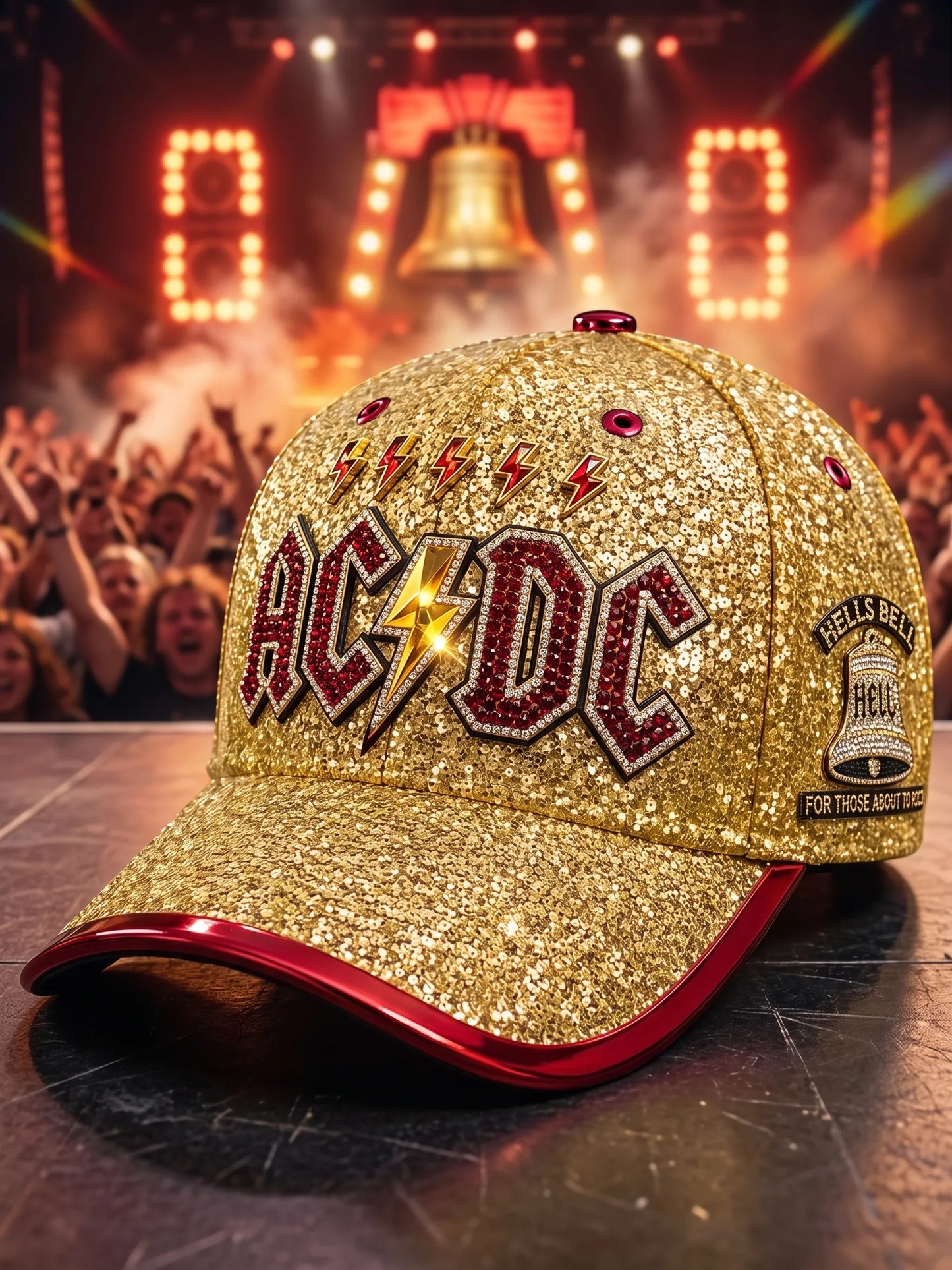 Vintage AC/DC Rock Band Fan Hat