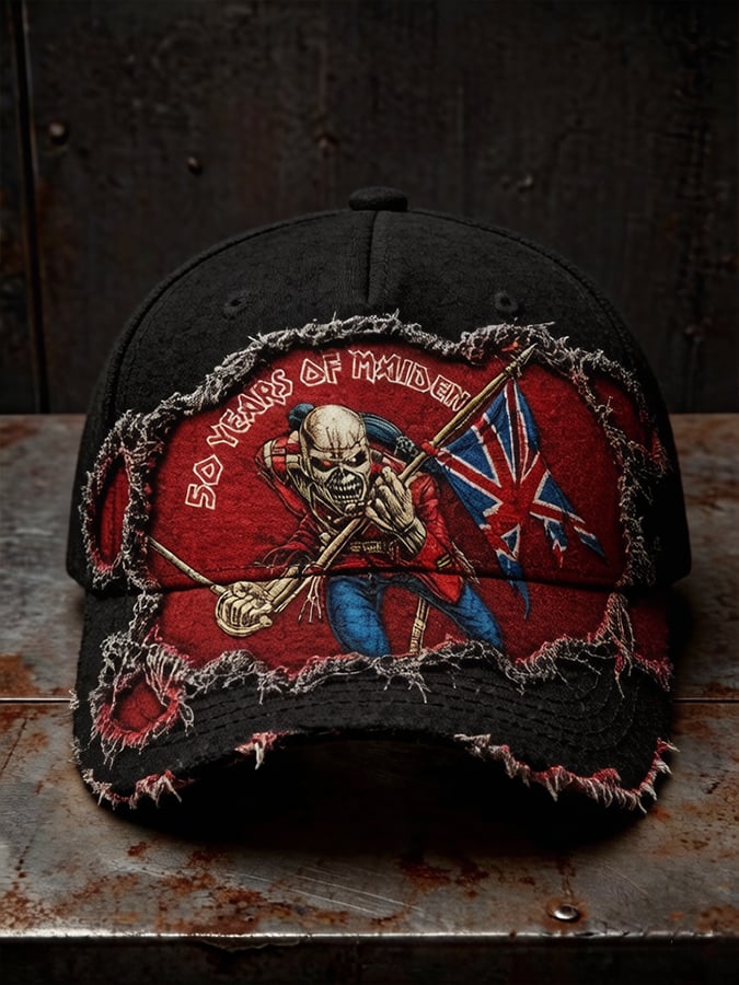 Unisex England Heavy Metal Band 2026 Tour Print Baseball Cap