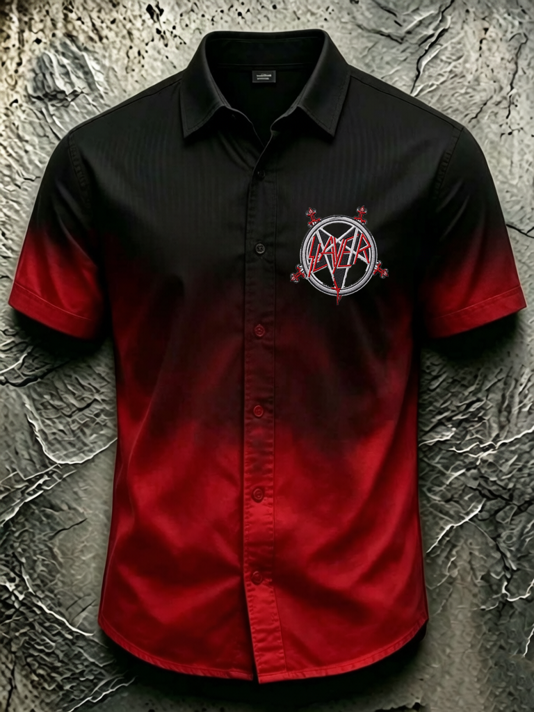 Men's Slayer Fans Print Shirt