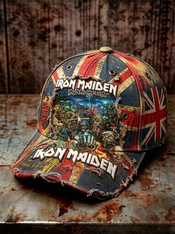 Unisex England Heavy Metal Band 2026 Tour Print Baseball Cap