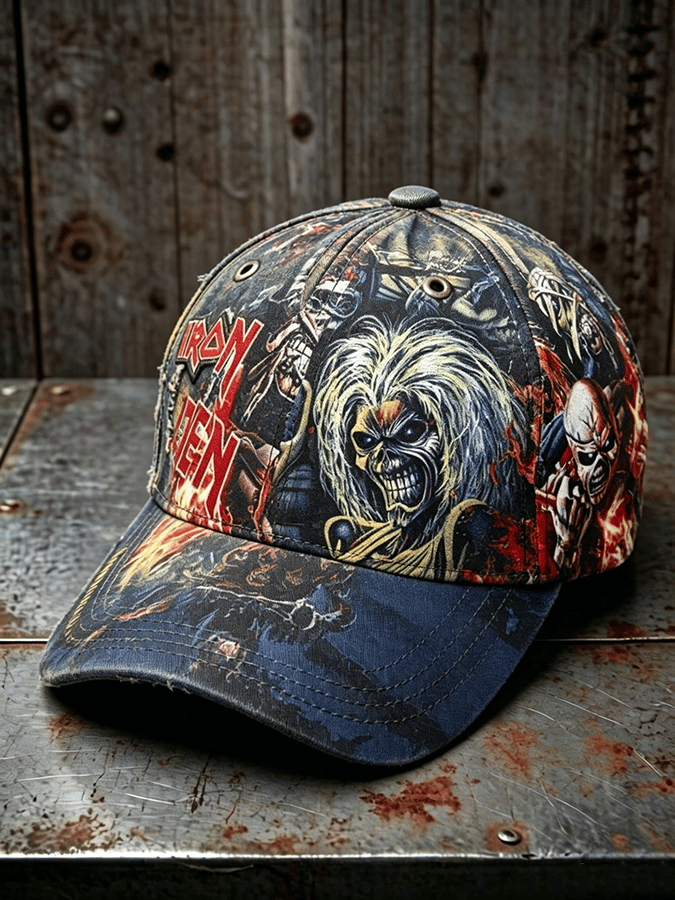 Unisex England Heavy Metal Band 2026 Tour Print Baseball Cap