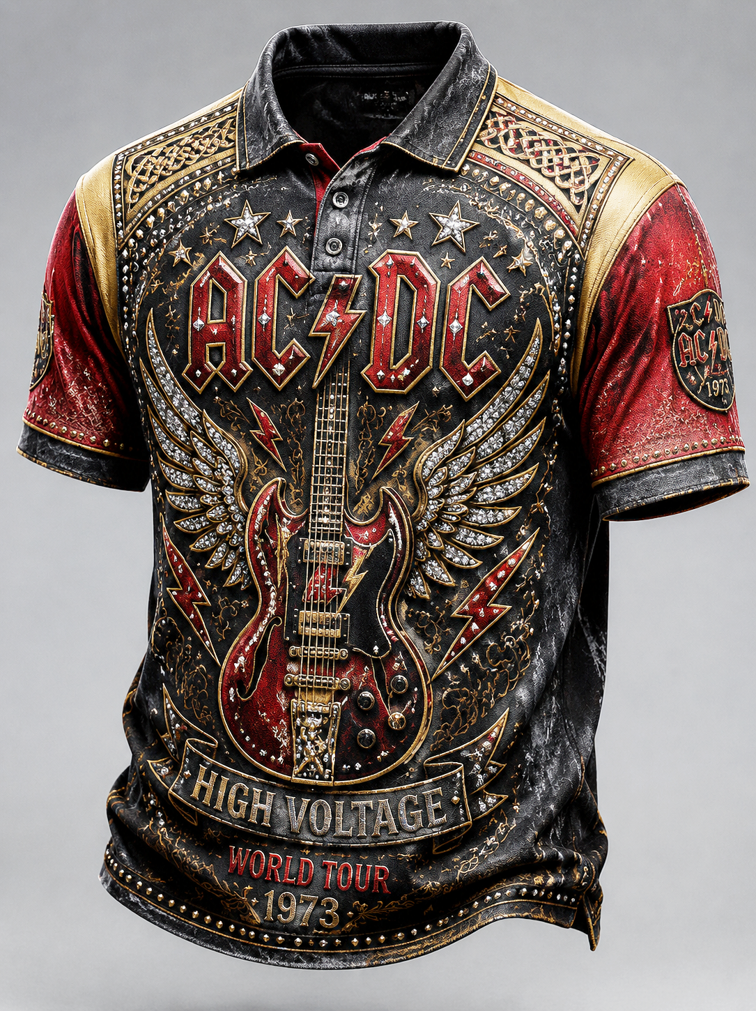 Men's AC/DC High Voltage Polo Shirt