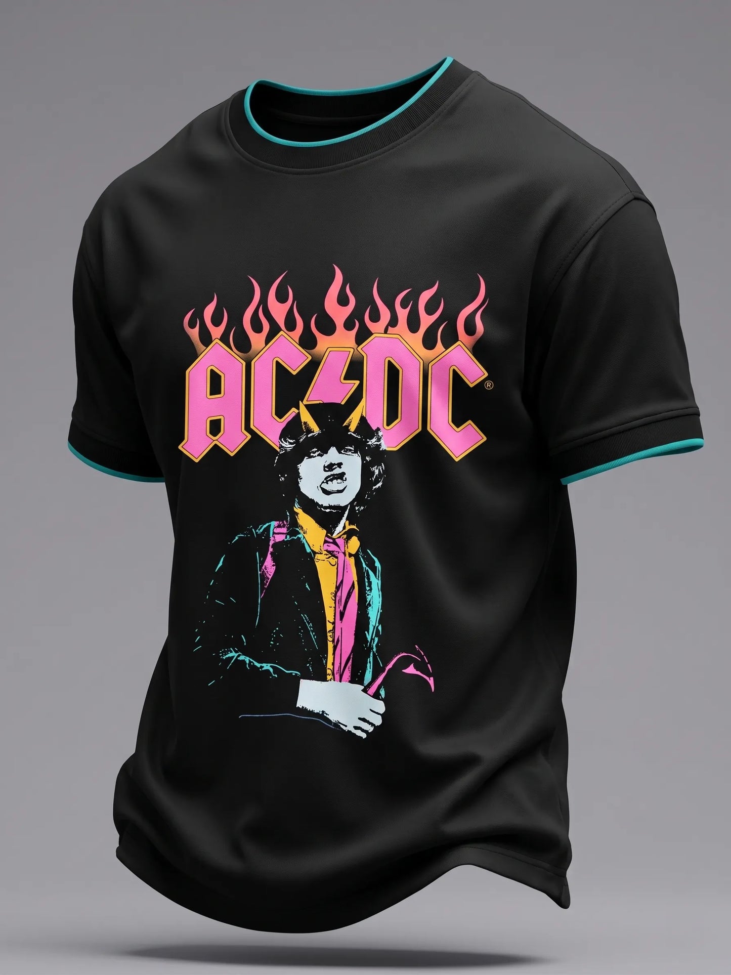 AC/DC Rock Band Fan Retro T-Shirt