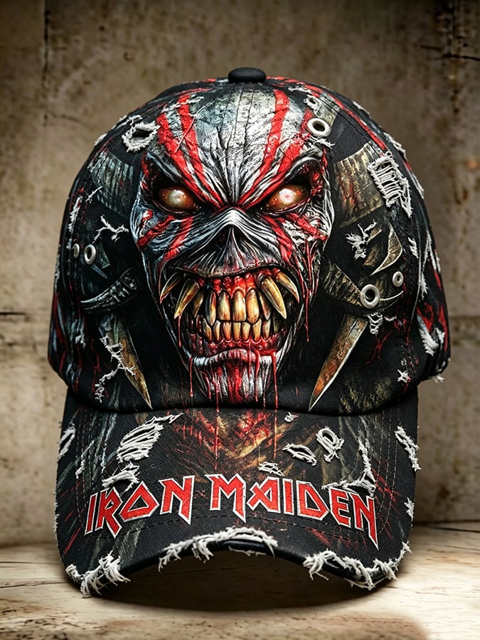 Unisex England Heavy Metal Band 2026 Tour Print Baseball Cap