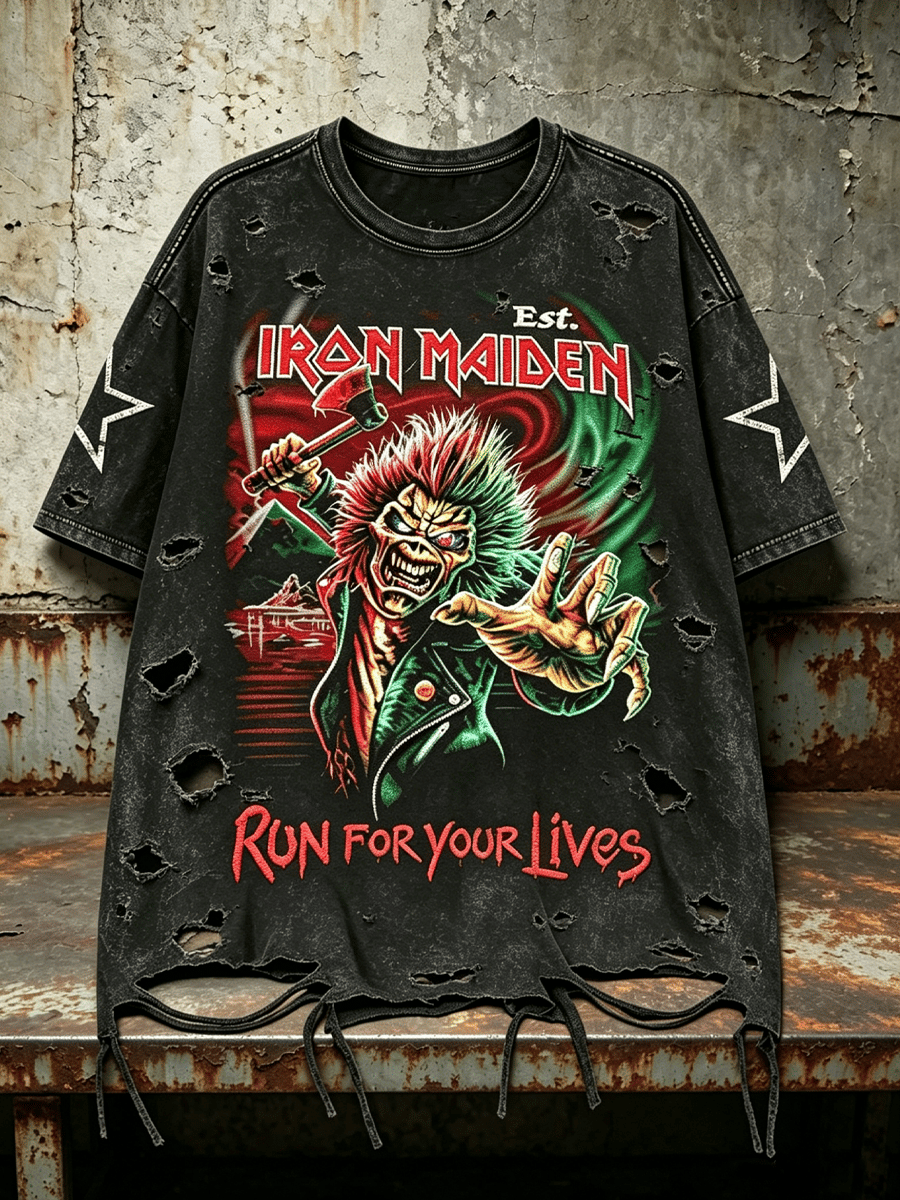 Iron Maiden Run for Your Lives Tour 2026 Hershey T-Shirt