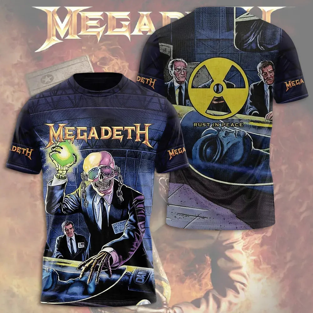 Men's American Thrash Metal Band Short-Sleeve T-Shirt