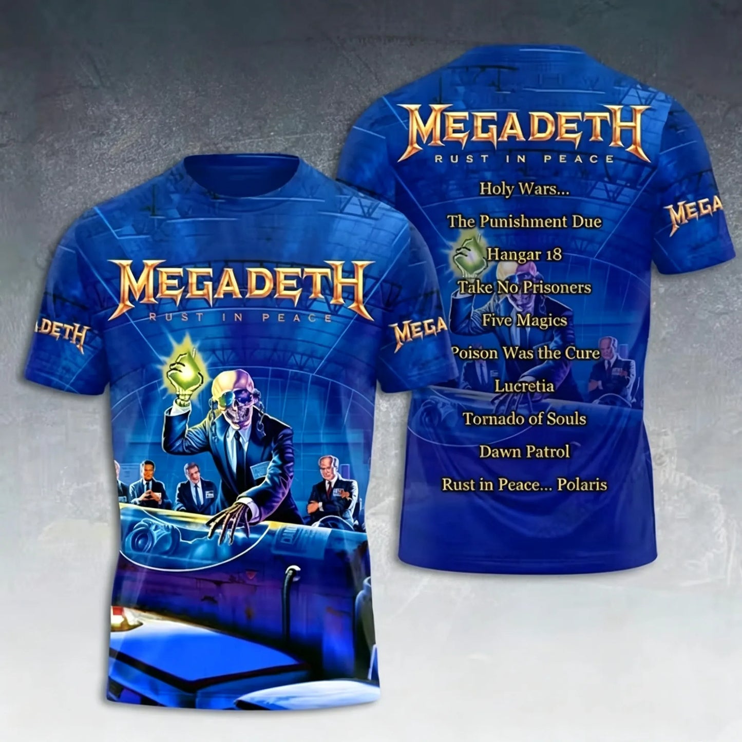 Men's American Thrash Metal Band Short-Sleeve T-Shirt