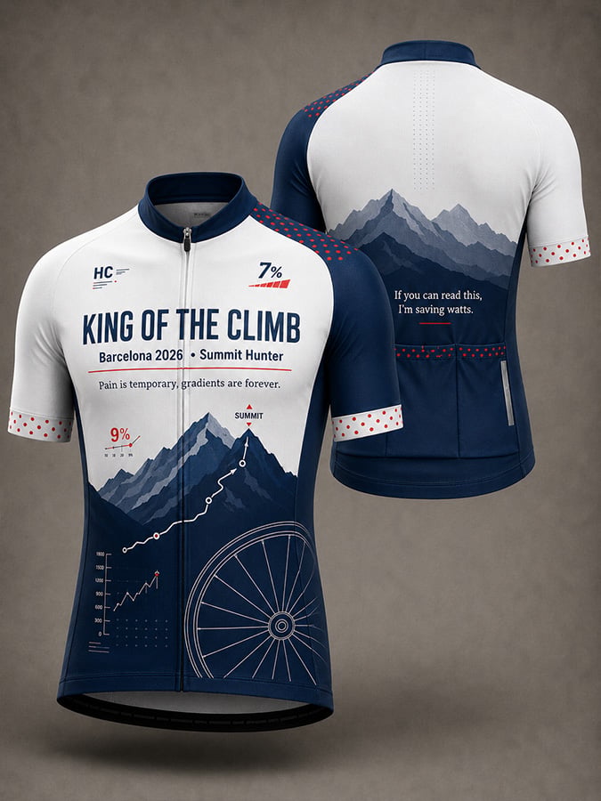 Maillot de cyclisme imprimé Tour de France pour hommes
