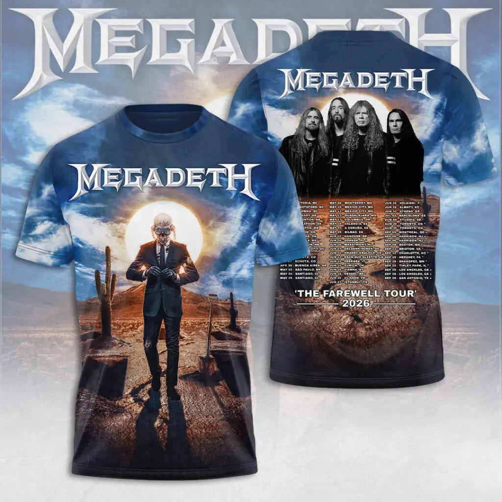 Men's American Thrash Metal Band Short-Sleeve T-Shirt
