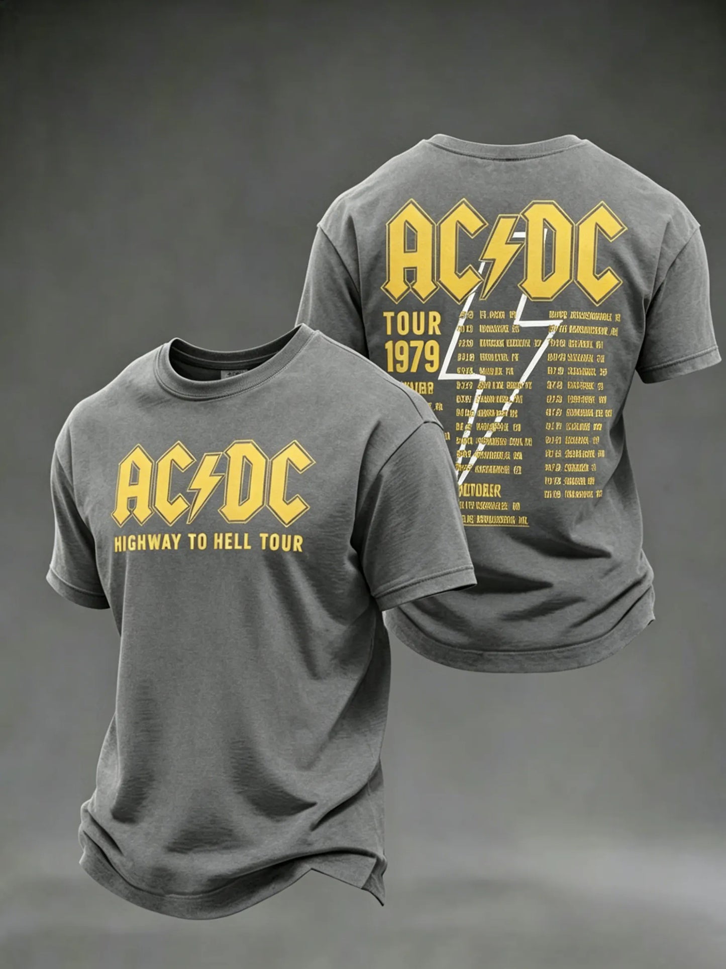 Men's ACDC Band Tour Short-Sleeve T-Shirt