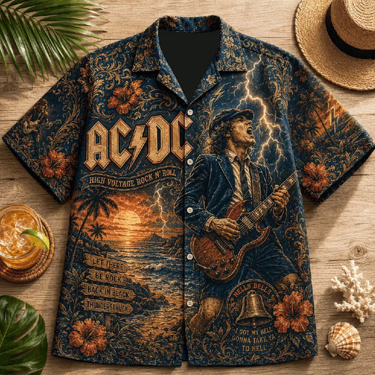 Vintage AC/DC Rock Band Fan Shirt