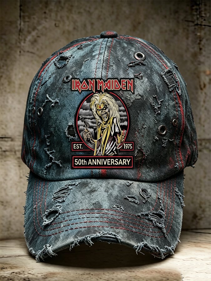 Unisex England Heavy Metal Band 2026 Tour Print Baseball Cap