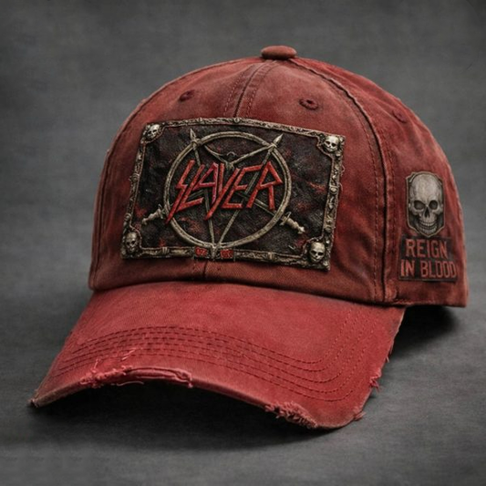 Vintage Slayer Rock Band Fan Hat
