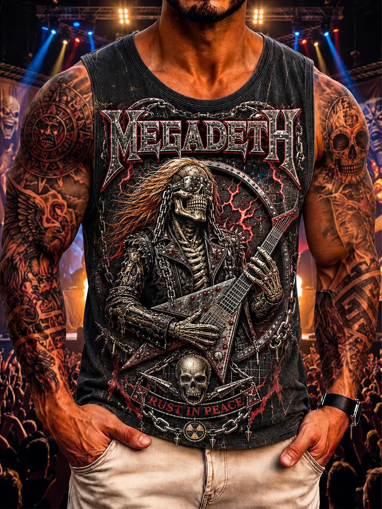 Men's Megadeth Rust In Peace Concert Tank