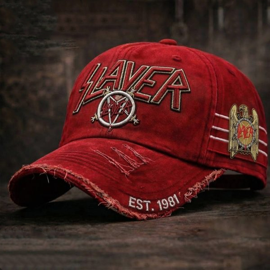 Vintage Slayer Rock Band Fan Hat
