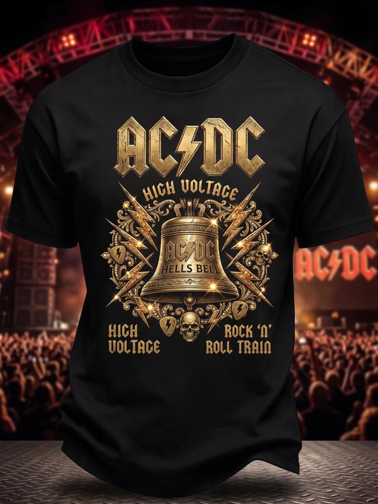 AC/DC Rock Band Fan Retro T-Shirt