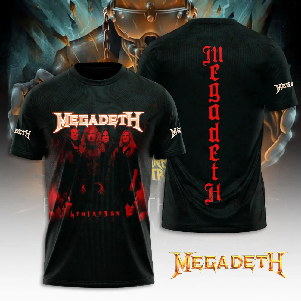 Men's American Thrash Metal Band Short-Sleeve T-Shirt
