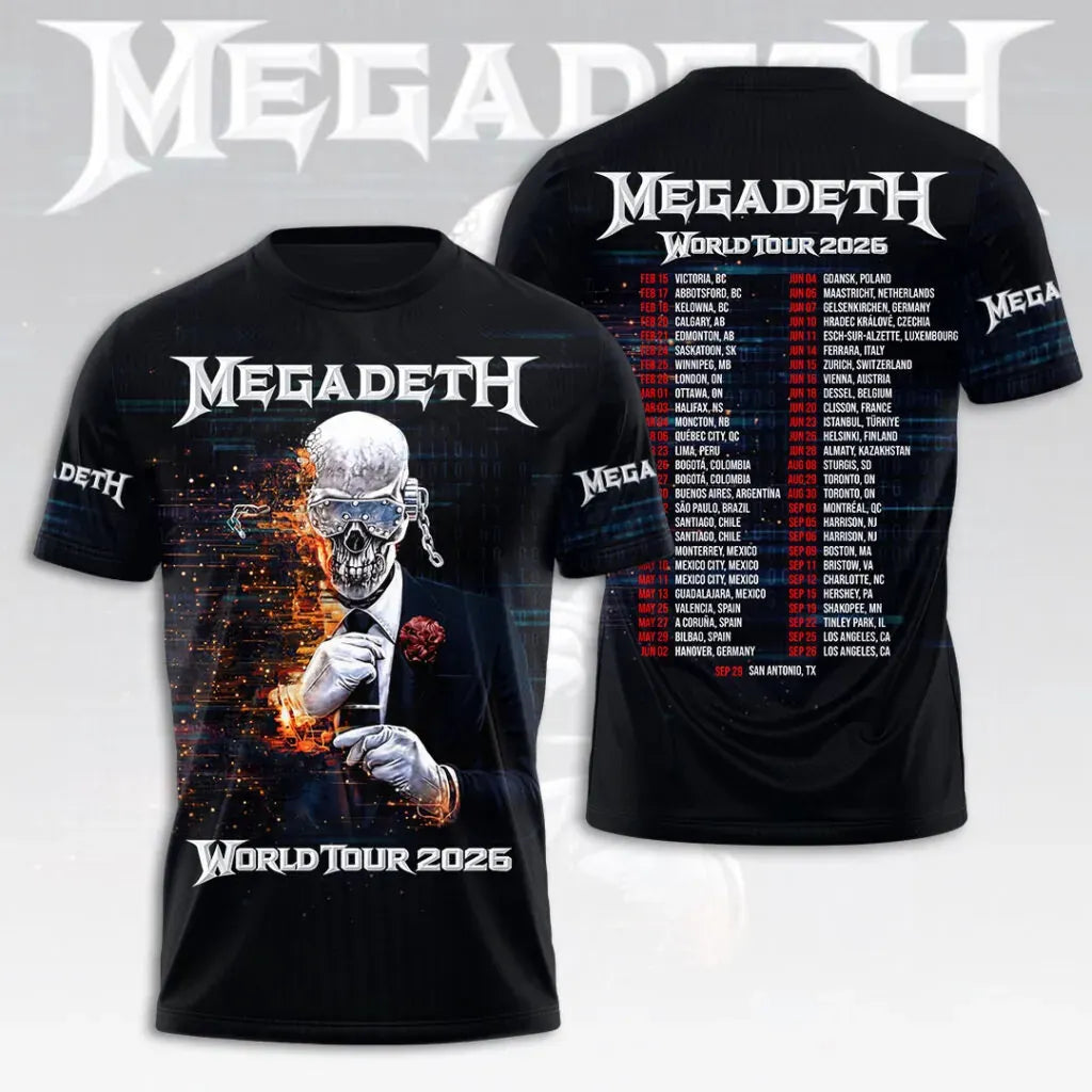 Men's American Thrash Metal Band Short-Sleeve T-Shirt