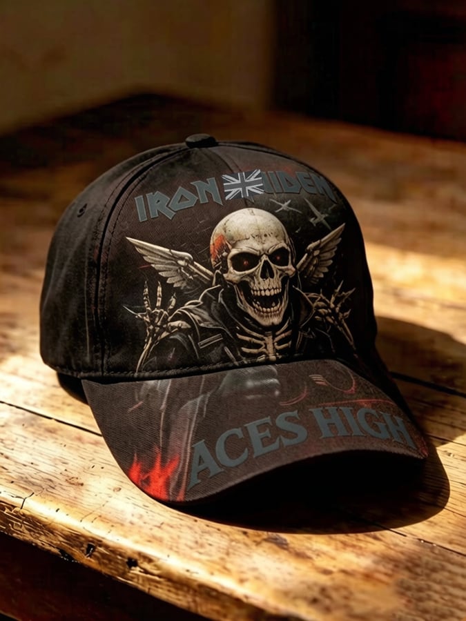 Unisex England Heavy Metal Band 2026 Tour Print Baseball Cap