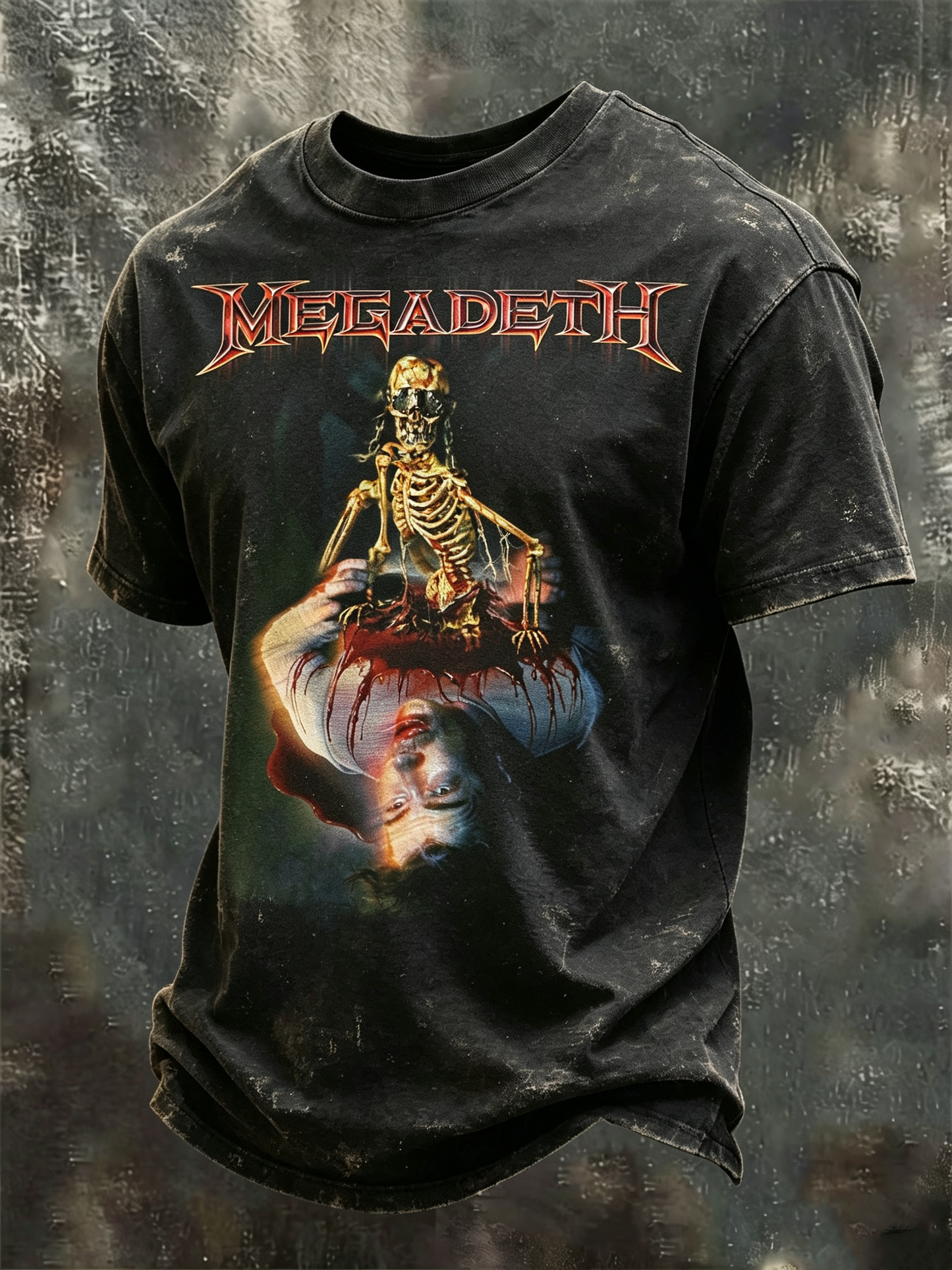 Men's American Thrash Metal Band Short-Sleeve T-Shirt
