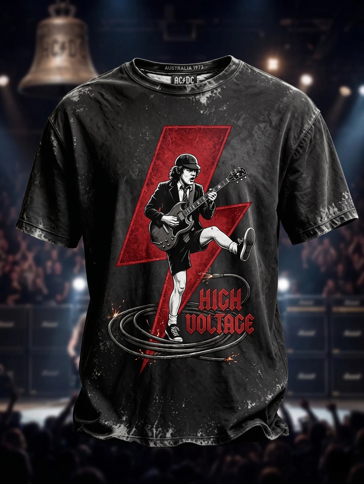 AC/DC Rock Band Fan Retro T-Shirt