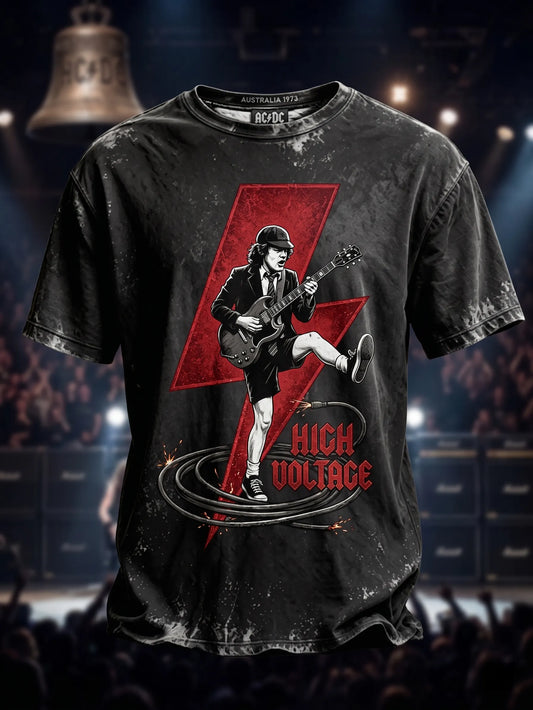 AC/DC Rock Band Fan Retro T-Shirt