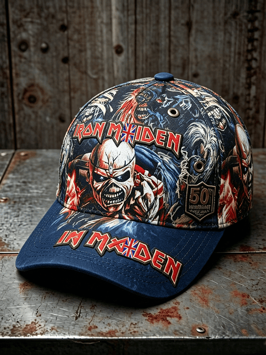 Unisex England Heavy Metal Band 2026 Tour Print Baseball Cap