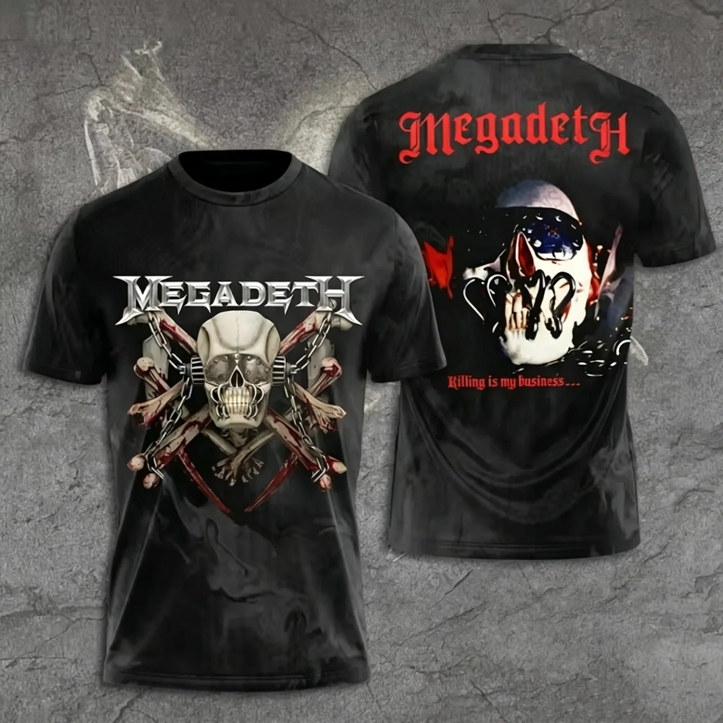 Men's American Thrash Metal Band Short-Sleeve T-Shirt