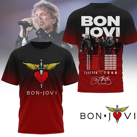 Bon Jovi Fan Retro T-Shirt