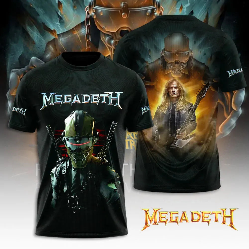 Men's American Thrash Metal Band Short-Sleeve T-Shirt