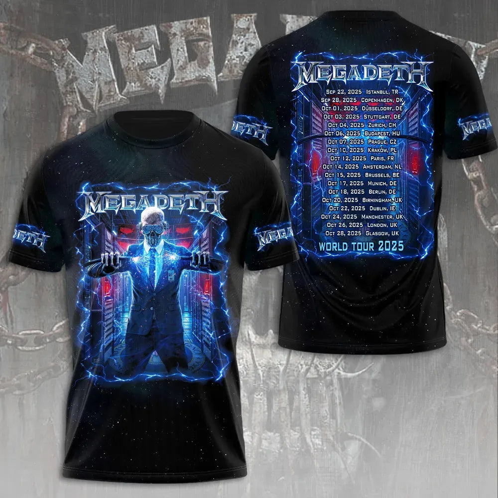 Men's American Thrash Metal Band Short-Sleeve T-Shirt