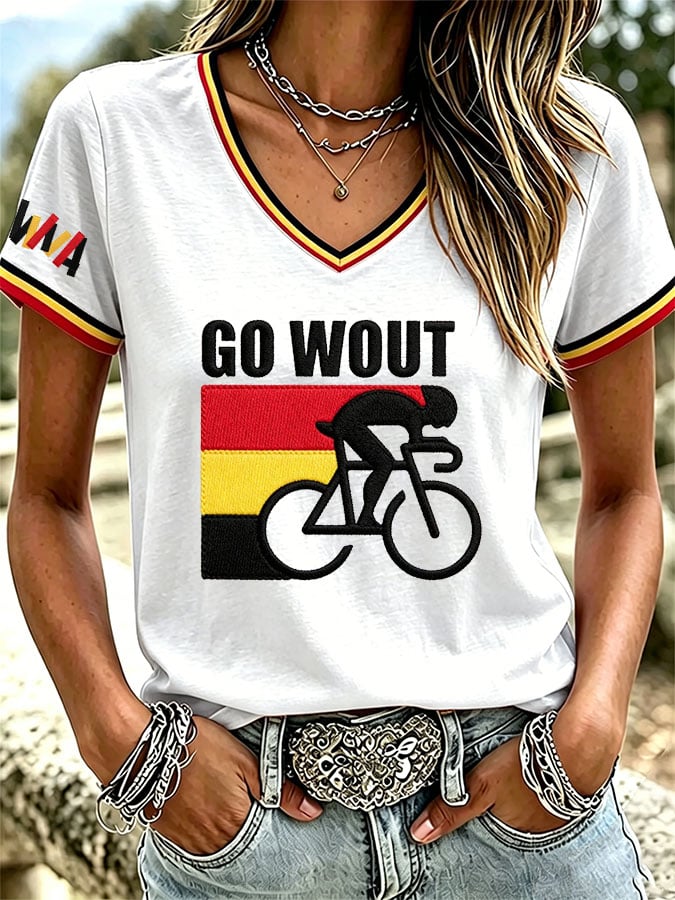 Women's Casual Print Short-Sleeve T-Shirt