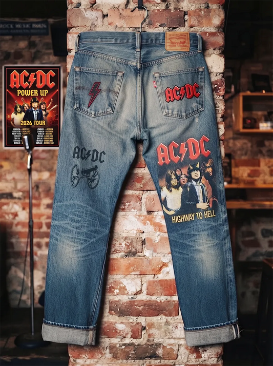 AC/DC Fan Edition Vintage-Fit Jeans